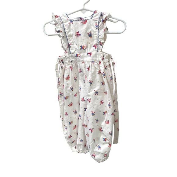 Vintage Mary Mac Carthy Paris France Romper Toddler Girl 12M - Picture 1 of 9